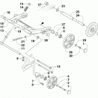 BEARCAT 2000 XT BLUE Шарнирные салазки рамы