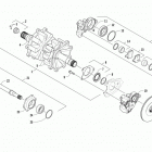ZR 4000 LXR 129 BLACK Вал приводной трака и тормоза