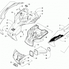 M 8000 HARD CORE MOUNTAIN CAT 162 GREEN Капот и воздуховоды