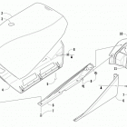BEARCAT 7000 XT GROOMER SPECIAL ORANGE Сидение