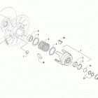 ZR 4000 LXR 129 BLACK Привод сцепления