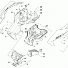 ZR 8000 RR ES 129 GREEN Капот и воздуховоды