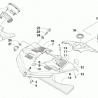 BEARCAT 2000 XT BLUE Console assembly (us)