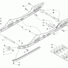ZR 3000 LXR 129 BLACK Рельс скольжения и гусеница