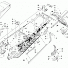 ZR 8000 LTD ES 129 ORANGE Тунель ,задний бампер и брызговик