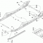 ZR 5000 LXR 137 BLACK Рельс скольжения и гусеница