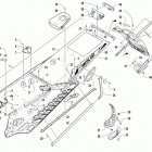 M 6000 SE ES 141 GREEN Тунель ,задний бампер и брызговик