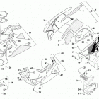 ZR 6000 LTD ES 129 BLACK Поддон и обтекатели
