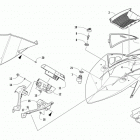 M 6000 SNO PRO 153 GREEN Ветровое стекло и панель инструментов