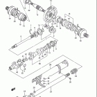 LT-4WD Quad Runner 1987-1995 Secondary gear - propeller shaft (model r / s)