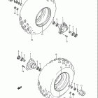 LT80 1987-1995 Переднее колесо