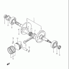 LT-4WD Quad Runner 1987-1995 Коленвал