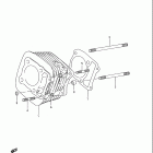 LT-F4WDX King Quad Цилиндр