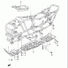 LT-4WD Quad Runner 1987-1995 Frame (model l / m / n / p / r / s)
