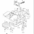 LT-F4WDX King Quad Front fender (model s)