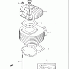 LT80 1987-1995 Цилиндр