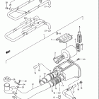 LT-F4WDX King Quad Воздухозаборник