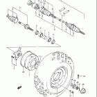 LT-4WD Quad Runner 1987-1995 Front wheel (model h / j / k / l)