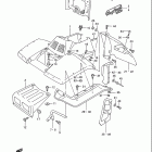 LT-F4WDX King Quad Front fender (model m / n / p / r)