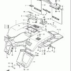 LT-4WD Quad Runner 1987-1995 Rear fender (model h / j / k / l)