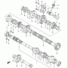 LT-F4WDX King Quad Трансмиссия 1
