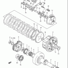 LT-4WD Quad Runner 1987-1995 Сцепление