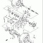 LT80 1987-1995 Заднее колесо