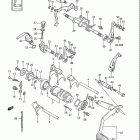 LT-4WD Quad Runner 1987-1995 Механизм  переключения передач