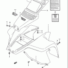 LT80 1987-1995 Front fender (model j / k / l)