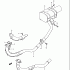 LT-4WD Quad Runner 1987-1995 Muffler (model j / k)