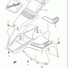 LT80 1987-1995 Front fender (model m / n / p / r)