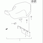 LT80 1987-1995 Сидение