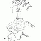 LT-4WD Quad Runner 1987-1995 Топливный бак