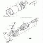 LT-F4WDX King Quad Стартер электрический