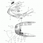 S18SJA5BSL/BEL 550 WIDETRAK LX ES/INTL Body, nosepan and foil - s18sja5bsl  /  bel (600120)