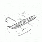 S17DDJ6PEM 600 SWITCHBACK PRO X INTL Steering, ski asm. - s17ddj6pem (600036)