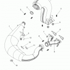 S18SJA5BSL/BEL 550 WIDETRAK LX ES/INTL Engine, exhaust - s18sja5bsl  /  bel (600129)