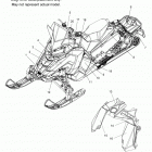 S17DDH8 800 SWITCHBACK PRO S ALL OPTIONS Body, decal, snow check opt. (blk w  /  red side panel, ...