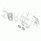 S17MBX6JSA/JEA 600 RACER/INTL Engine, air intake system - s17mbx6jsa  /  jea (600405)