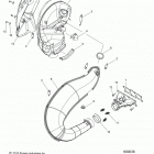 S17EEG6PSA/PSL 600 RMK/ES 144 Engine, exhaust - s17eeg6psa  /  psl (600038)