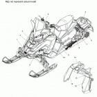 S17DCL8PSA/PEL 800 RUSH XCR/INTL ES Body, decal - s17dcl8psa  /  pel (600219)