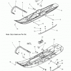 600 WIDETRAK  - S16PU6NSL/NEL Лыжа