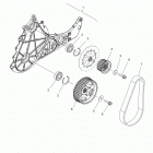 800 AXYS PRO RMK/LE 163 ALL OPTIONS - S16ED8/EH8 Drive train, quickdrive belt system