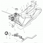 S17DDE6PSL 600 SWITCHBACK ADVENTURE Fuel system, fuel tank asm. - s17dde6psl (600244)