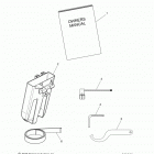 S17EFK6 600 AXYS PRO RMK 155 ALL OPTIONS Tools, belt holder, tools, and owners manual - s17efk6 a...