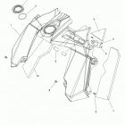 S17EEF6PSL/PEL 600 VOYAGEUR/INTL 144 Body, console - s17eef6psl  /  pel (600353)