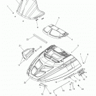 S18SJA5BSL/BEL 550 WIDETRAK LX ES/INTL Body, hood asm. and windshield - s18sja5bsl  /  bel (600...