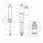 S17EHP8P 800 AXYS PRO RMK 174 ALL OPTIONS Suspension, shock, ifs w  /  reservoir - s17ehp8p all op...