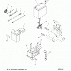 S17DCL6PSA/PEL 600 RUSH XCR/INTL ES Electrical, battery and cables (e.s. only)