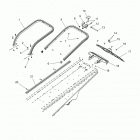 S17EEF6PSL/PEL 600 VOYAGEUR/INTL 144 Body, bumper, rear, snowflap and taillight cover - s17ee...